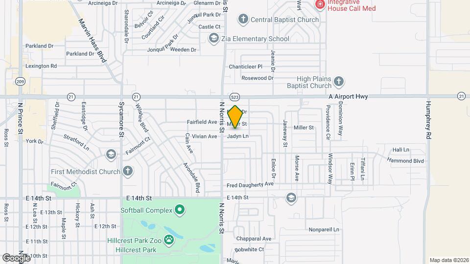 2112 Jadyn Ln Map and Location Details