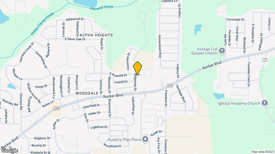 204 Ridgeway Dr Map and Location Details