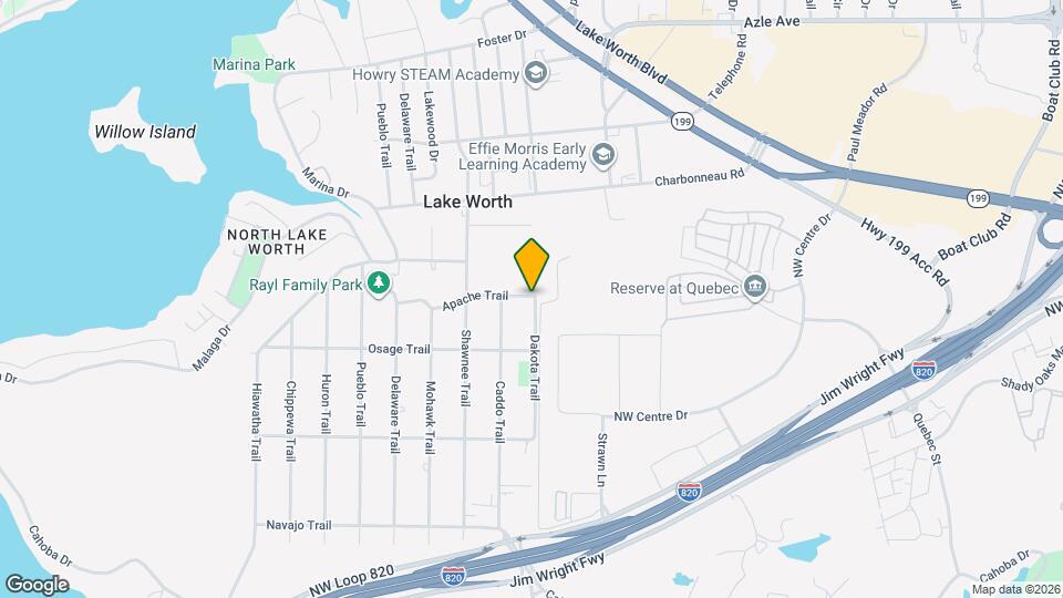 3333 Dakota Trail Map and Location Details