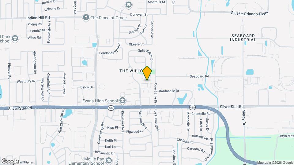 4713 Almond Willow Dr Map and Location Details