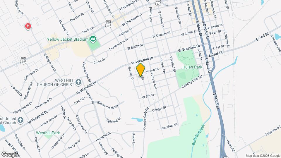 406 Bellevue Dr Map and Location Details