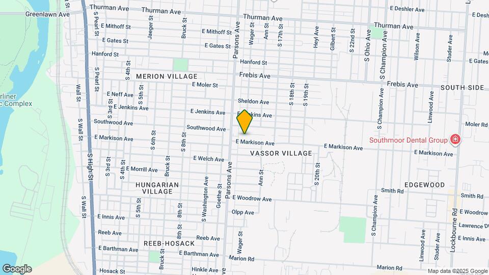480-482-482 E Markison Ave Map and Location Details