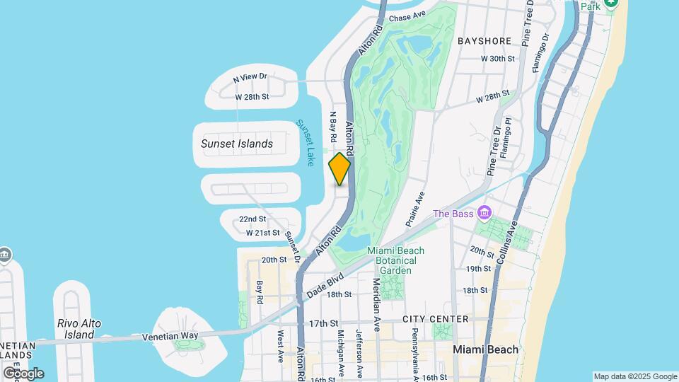 2115 N Bay Rd Map and Location Details