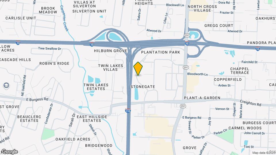 7150 Plantation Rd Map and Location Details