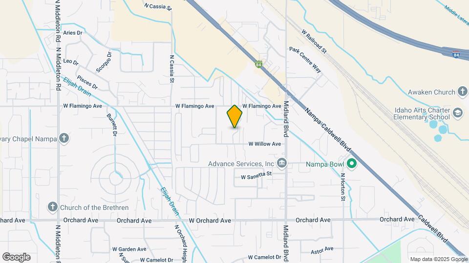 1299 N Stephanie Ln Map and Location Details