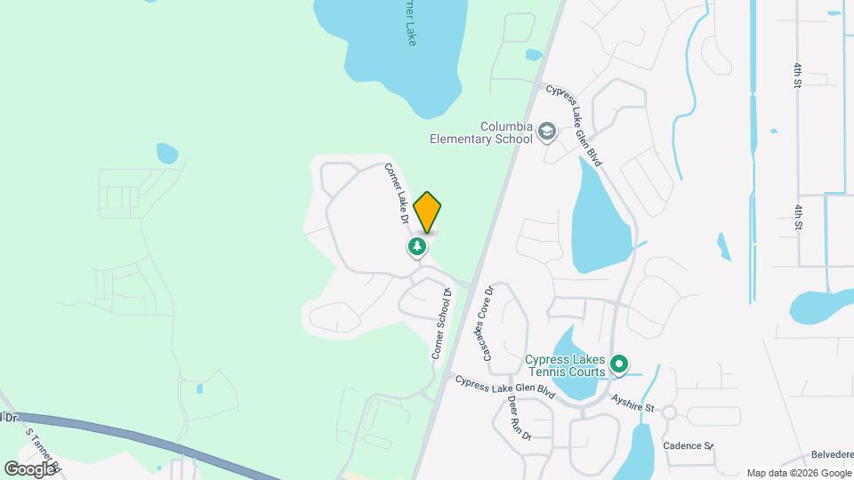 16926 Corner Bay Ct Mapa y Detalles de la Ubicación