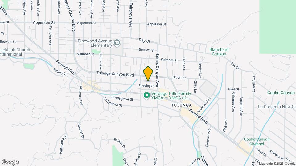 6838 Haywood St Mapa y Detalles de la Ubicación