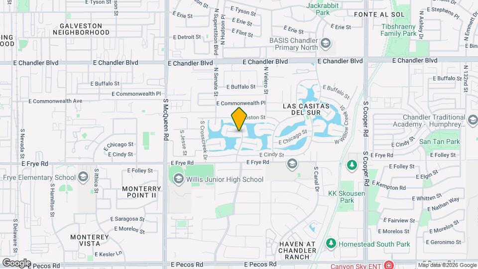1383 E Butler Cir Map and Location Details