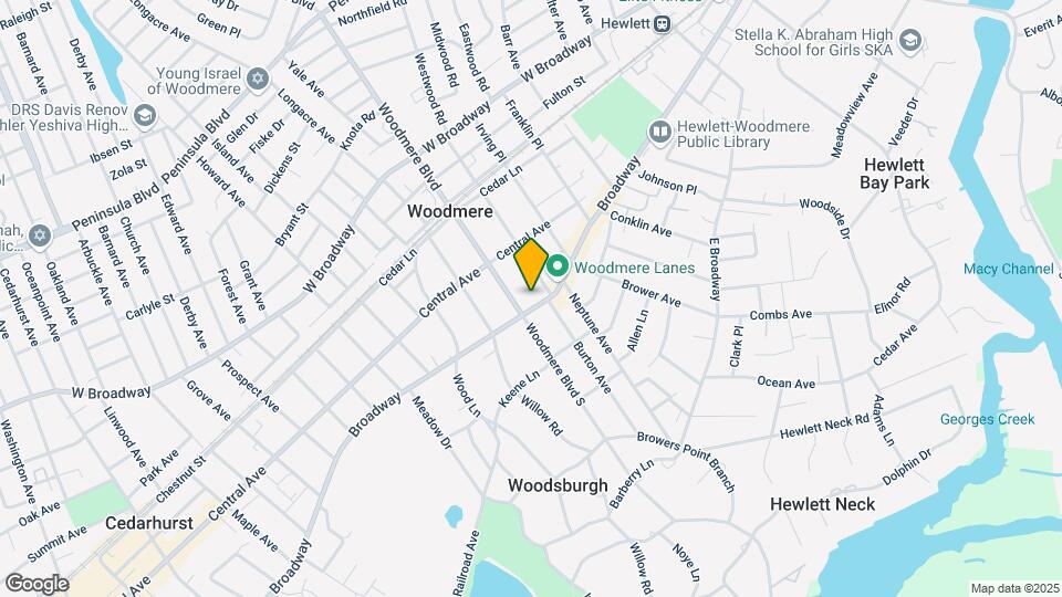 Woodmere Mews Cooperative Map and Location Details