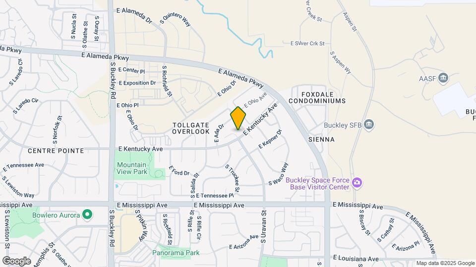 892 S Uravan Ct Map and Location Details