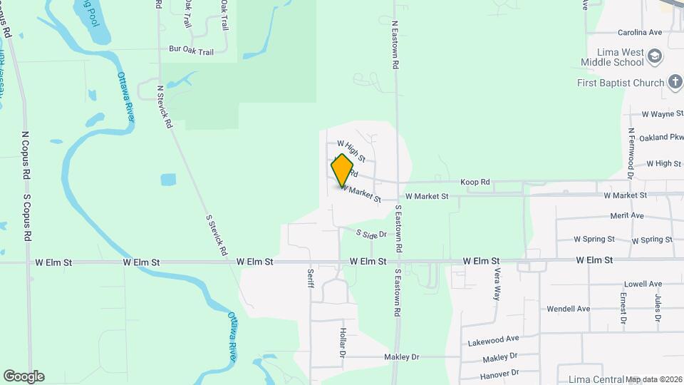 2965 W Market St Mapa y Detalles de la Ubicación