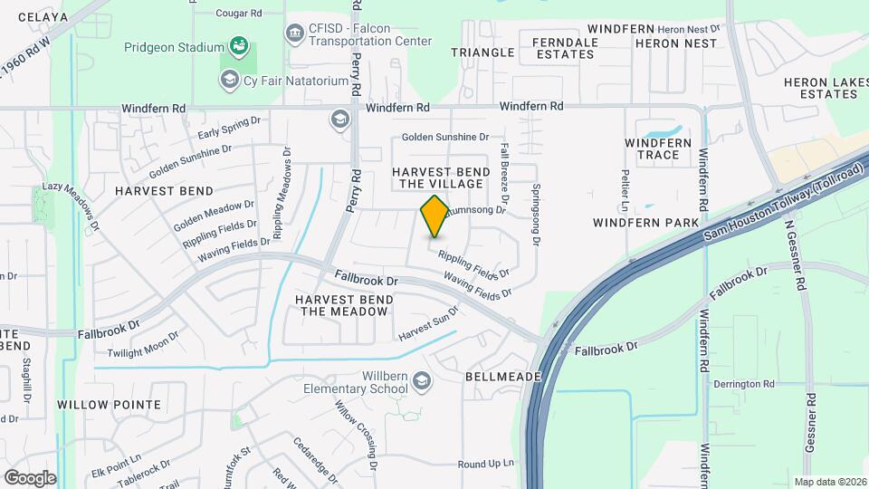 9247 Autumnsong Dr Map and Location Details