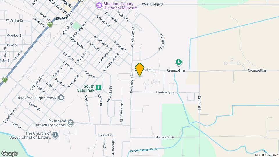 1594 Hannah Ln Map and Location Details