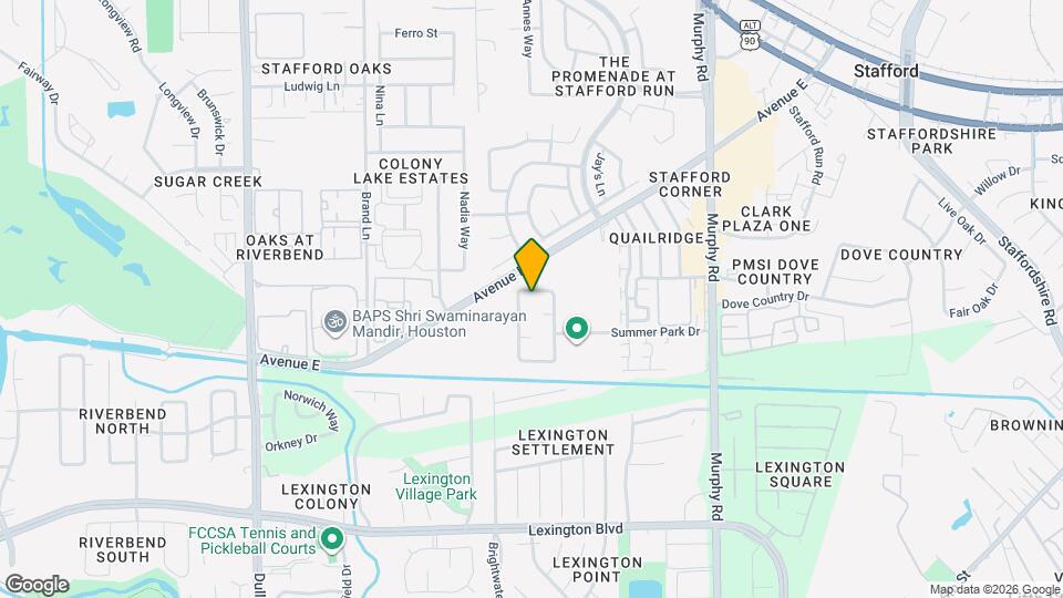 4123 Applecreek Bend Dr Map and Location Details