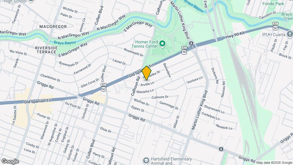 4727 Arvilla Ln Map and Location Details