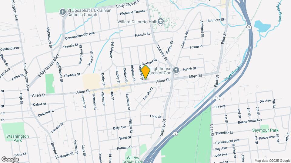 450 Allen St Map and Location Details