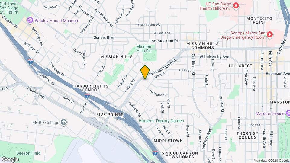 1695 Neale St Map and Location Details