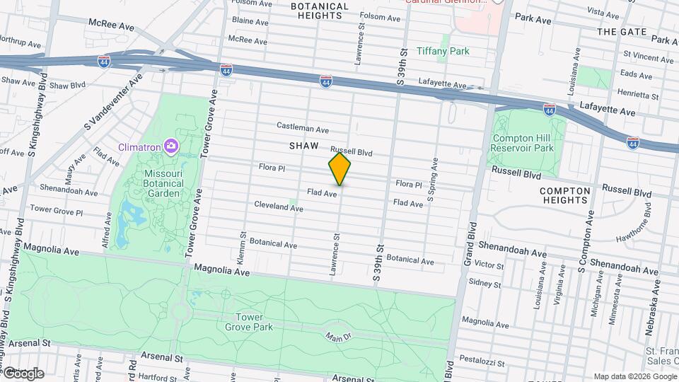 4001 Flad Ave Map and Location Details