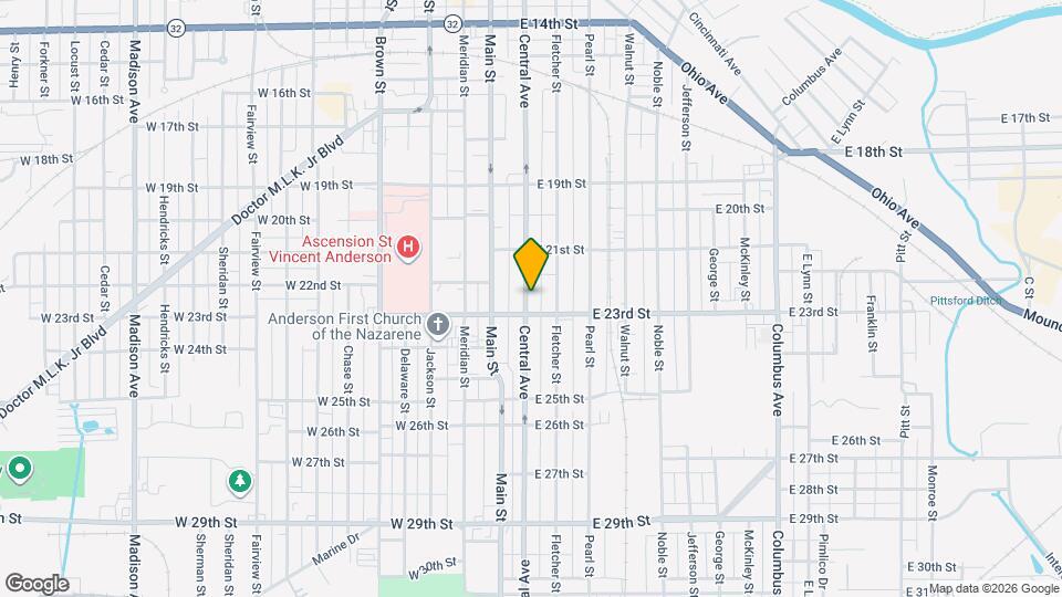 2214 Central Ave, Unit 2 Map and Location Details