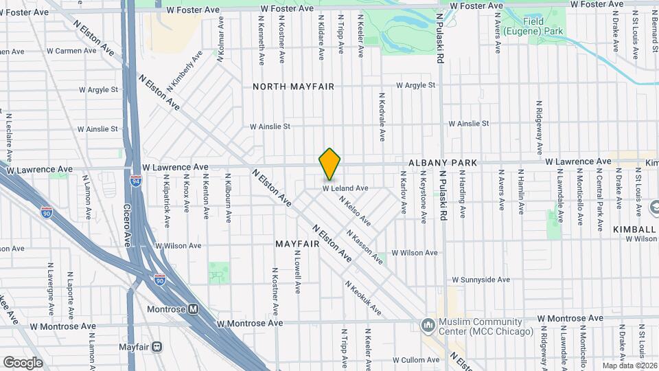 4729 N Kildare Ave Map and Location Details