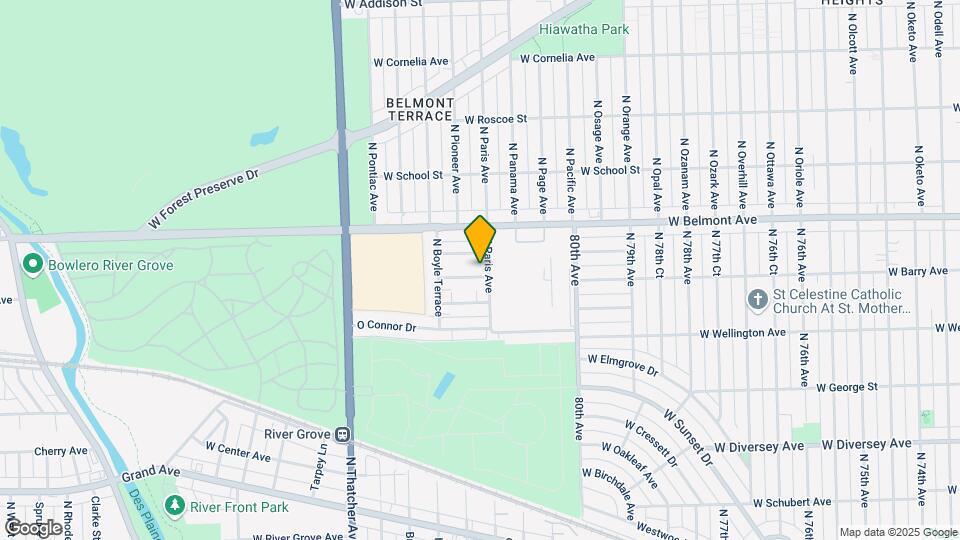 8144 Enger Ln Map and Location Details