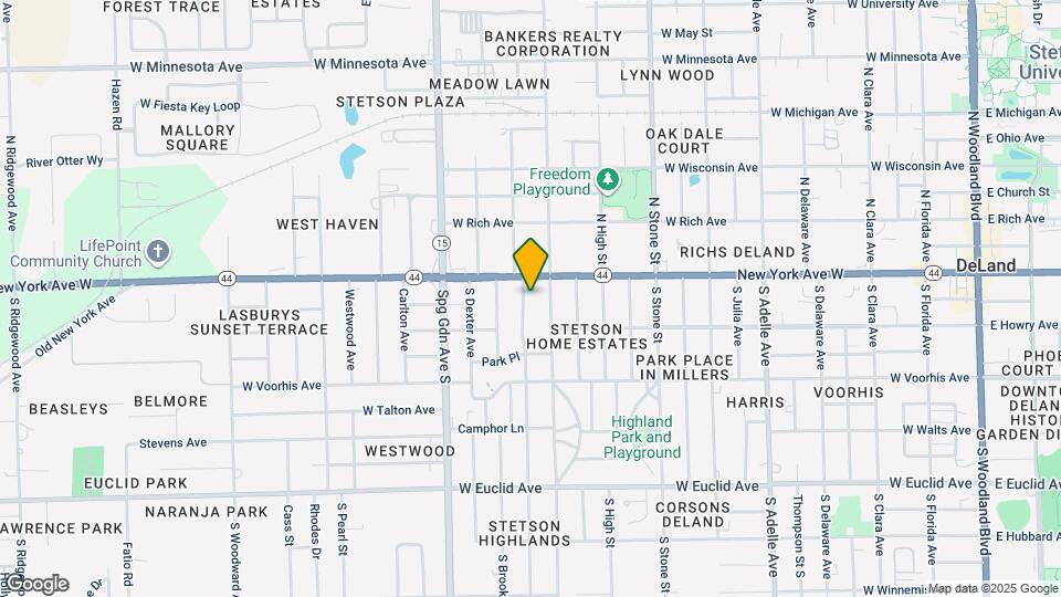 101 S Montgomery Ave Map and Location Details