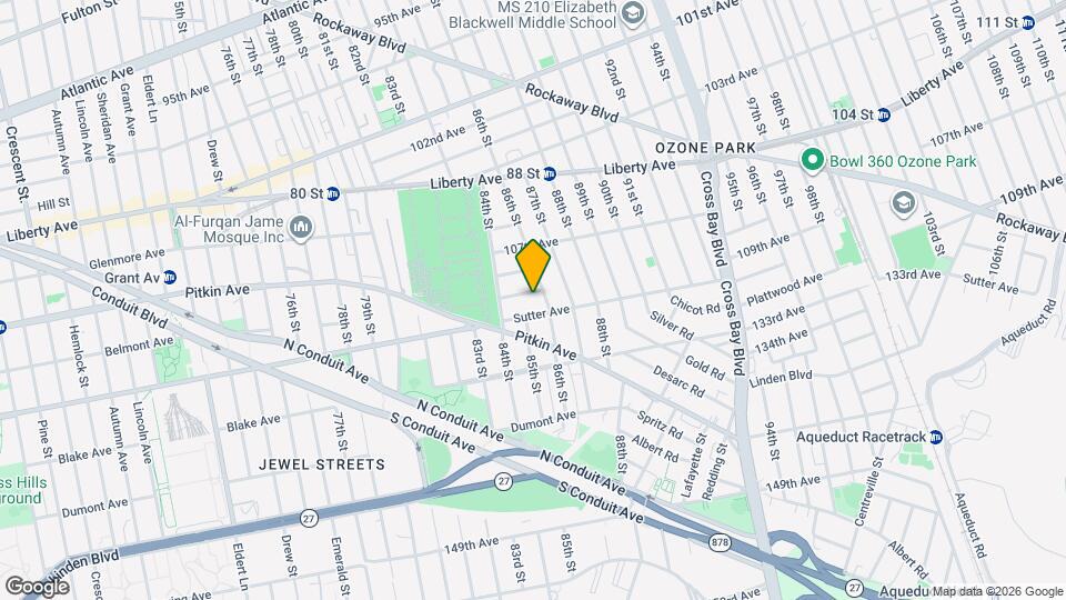 84-32 109th Ave Map and Location Details