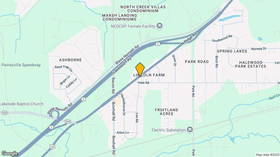 2012 N Ridge Rd Map and Location Details