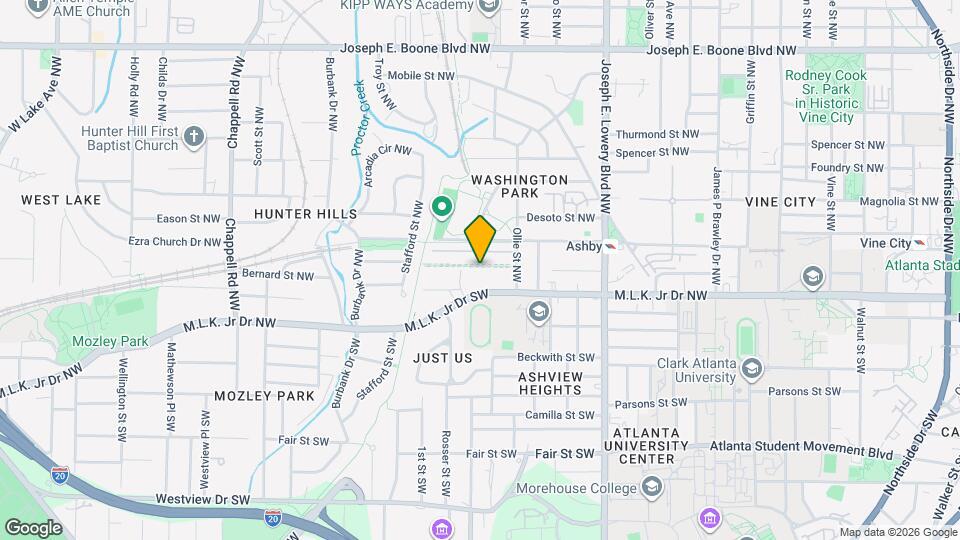 1070 Harwell St NW, Unit 1302 Map and Location Details