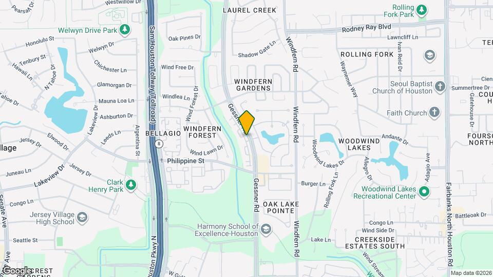 8002 Stoneyway Dr Map and Location Details