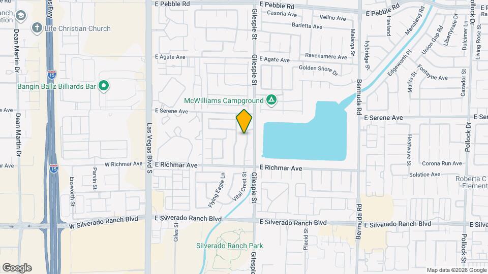 9387 Vital Crest St Map and Location Details