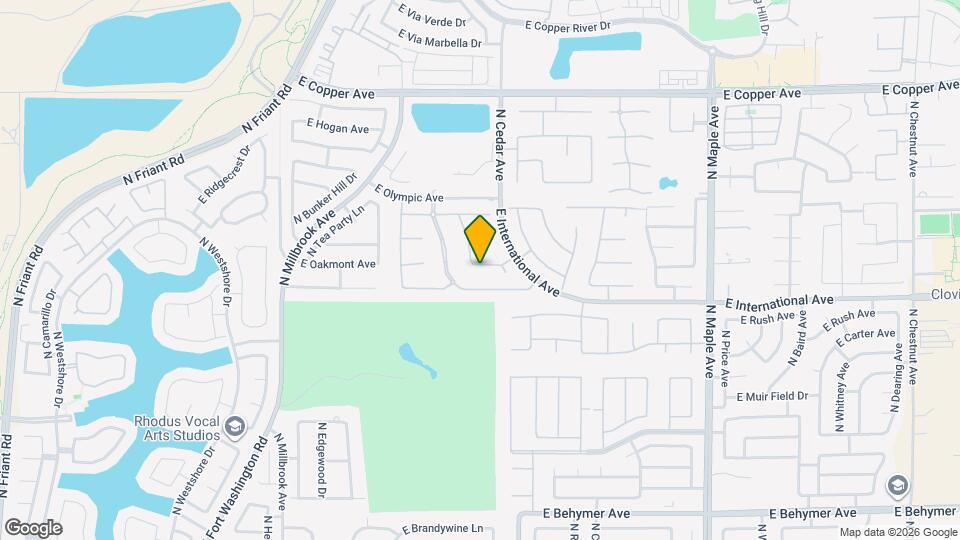 1367 E Glenlake Ln Map and Location Details