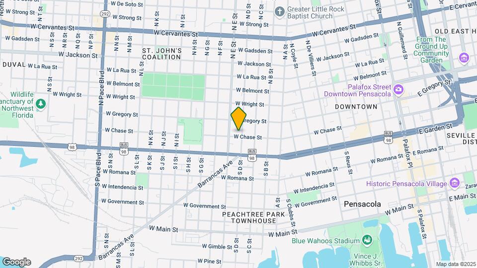 1006 W Chase St Map and Location Details