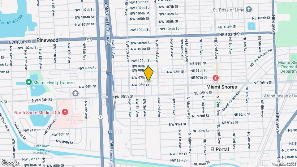 261 NW 96th St Mapa y Detalles de la Ubicación