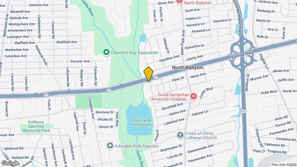 862 Sunrise Hwy Map and Location Details