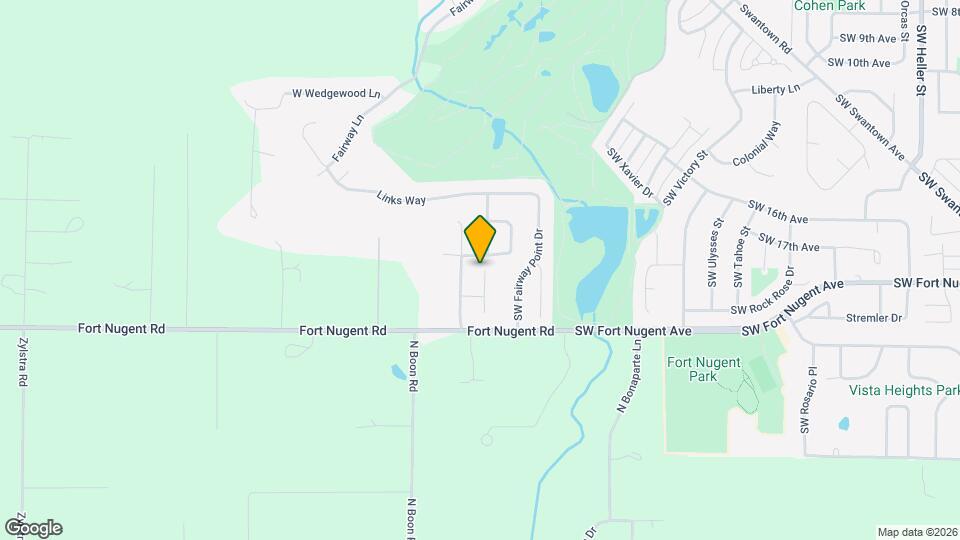 1721 SW Cooper Way Map and Location Details