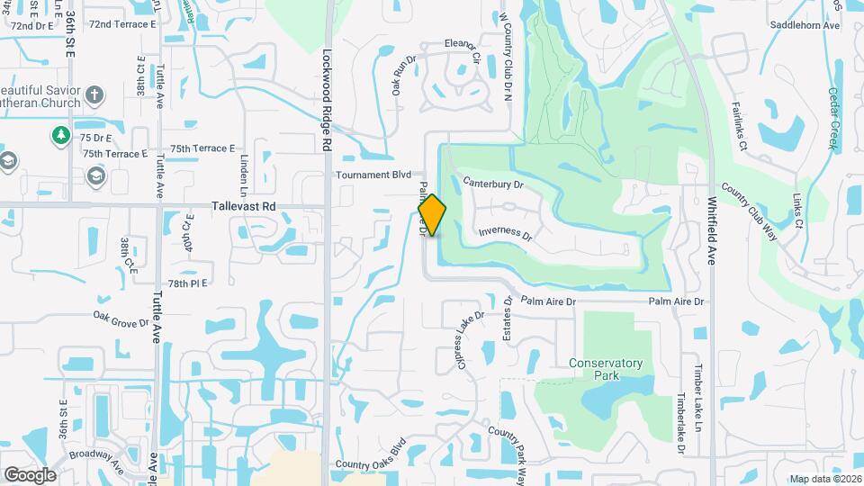 4841 Palm Aire Dr Map and Location Details