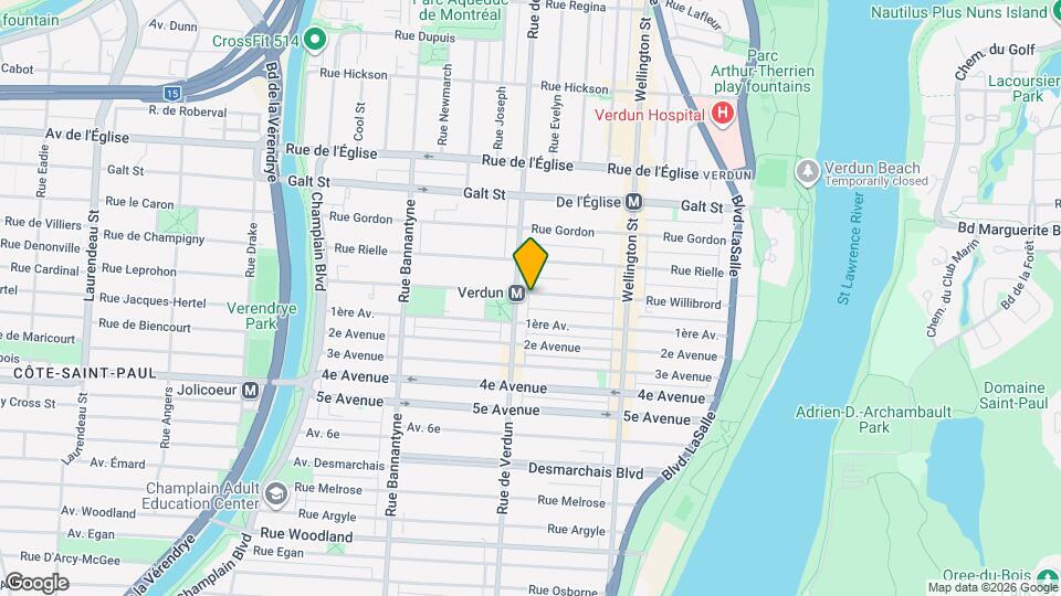 500 Willibrord Rue Map and Location Details