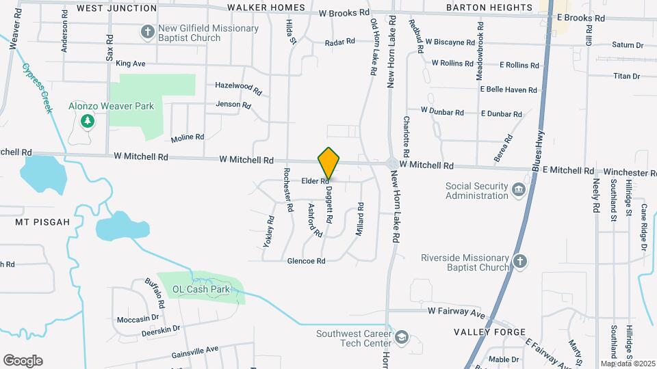3453 Daggett Rd Map and Location Details