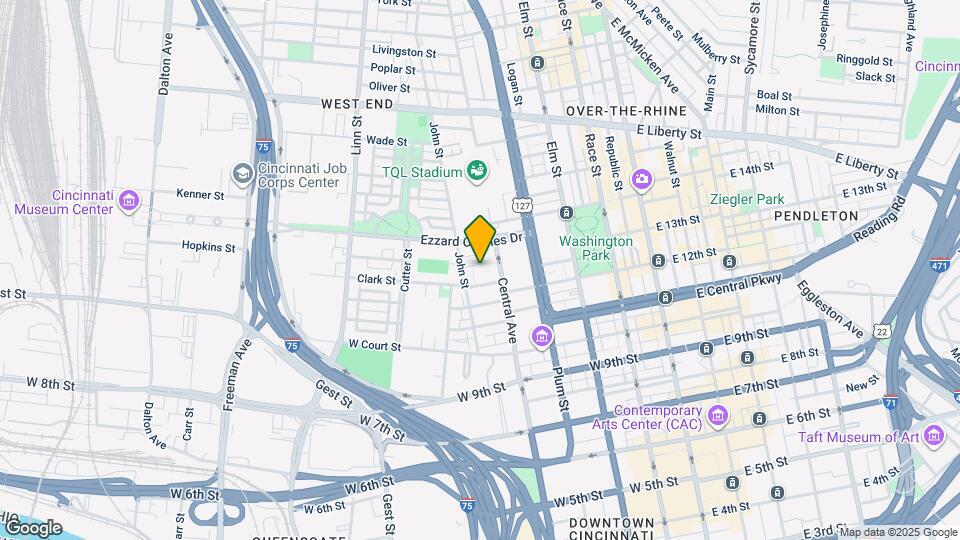 421 Hopkins St, Unit 1 Map and Location Details