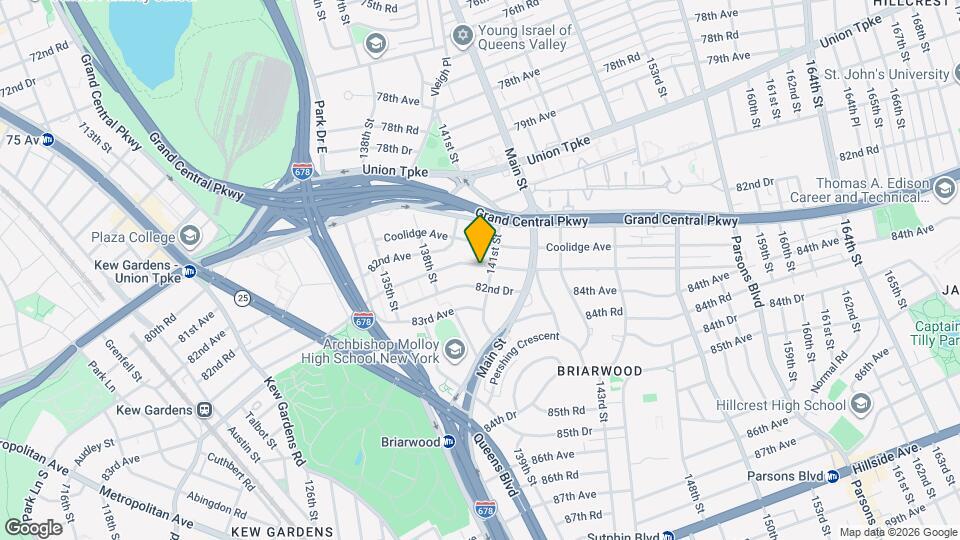 138-54 Hoover Ave Map and Location Details