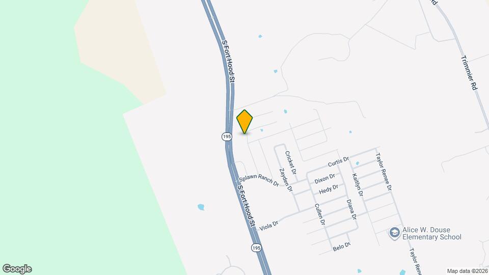 9105 Everly Dr Map and Location Details