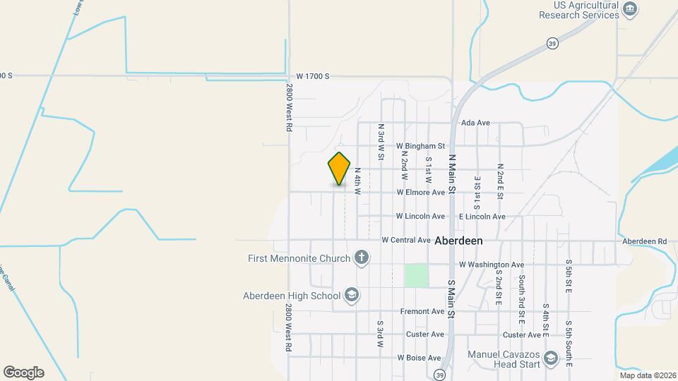 450 W Elmore Ave Map and Location Details