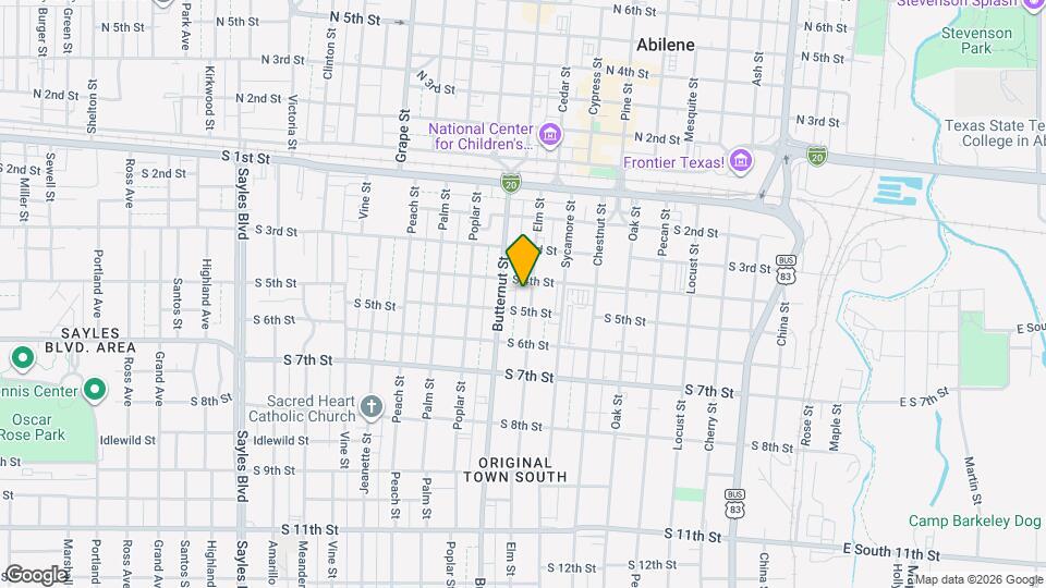 418 Elm St Mapa y Detalles de la Ubicación