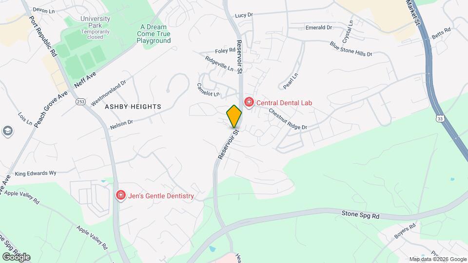 2494 Reservoir St Map and Location Details