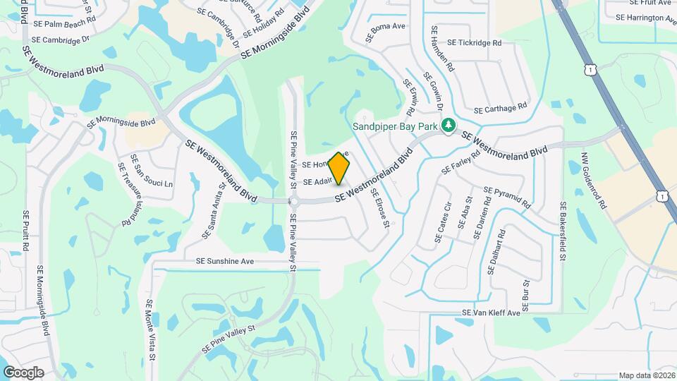 1785 SE Westmoreland Blvd, Unit B Map and Location Details