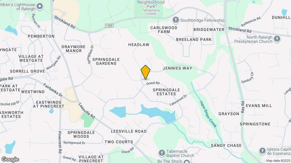 8824 Oneal Rd Map and Location Details