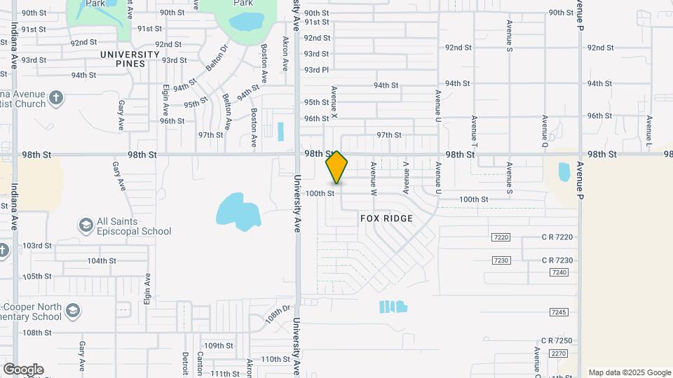 9910 Weatherford Ave Mapa y Detalles de la Ubicación