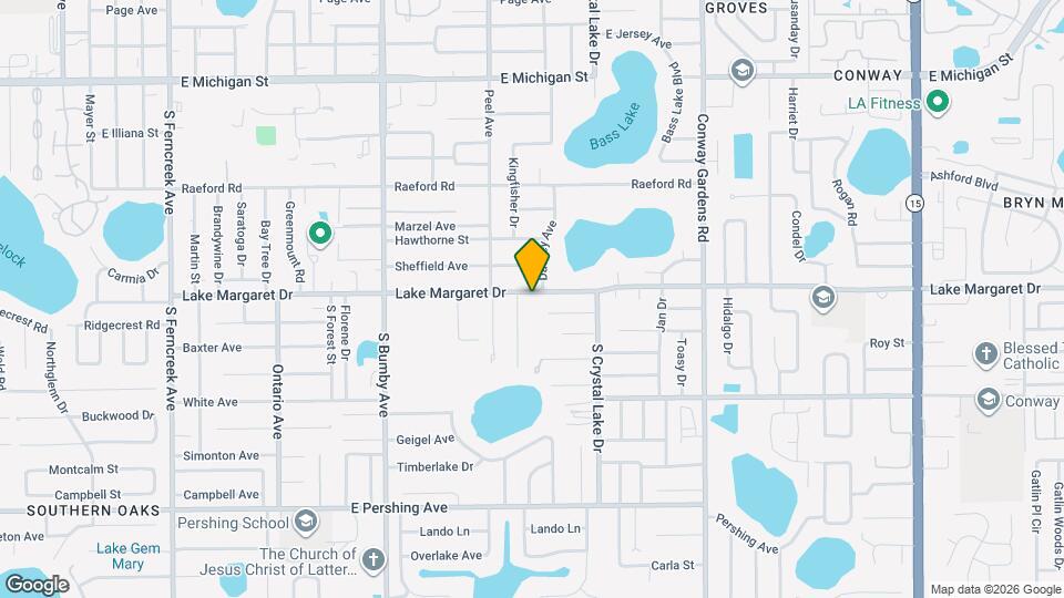 2940 Lake Margaret Dr Map and Location Details