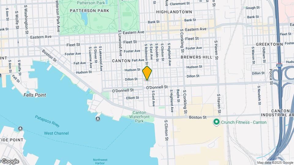 1012 S Robinson St Map and Location Details